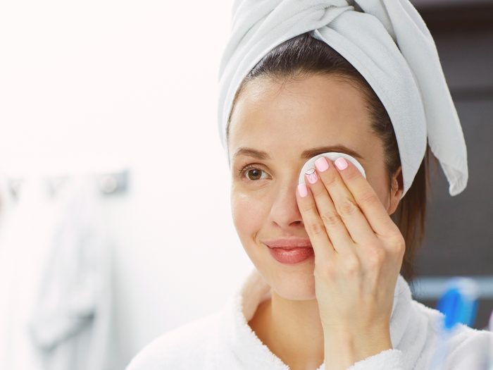 People with great skin make a nightly habit of cleansing gently
