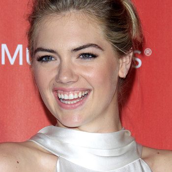 Smiling Kate Upton doesn't care about her weight