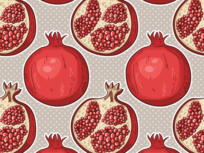 Put pomegranate on your list for beautiful skin