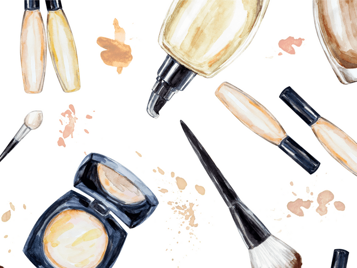 Covering problem spots with concealer, not foundation can make you look younger