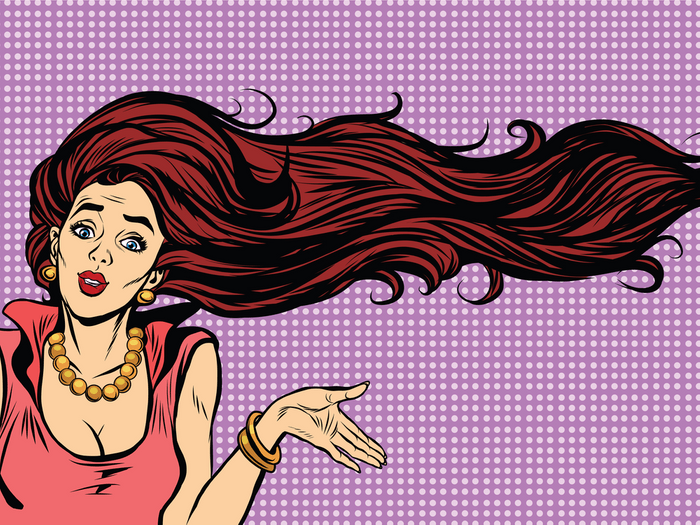 Over-styling your hair can cause dandruff