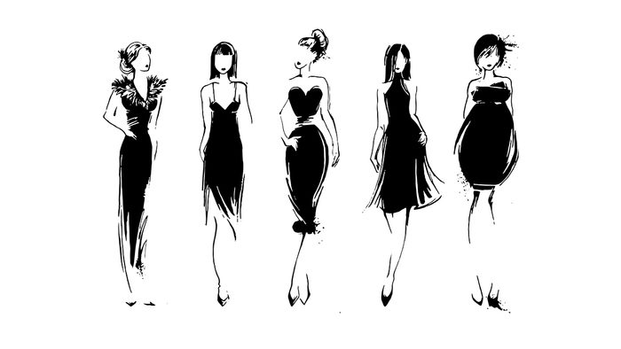 fashion illustrations of body shapes