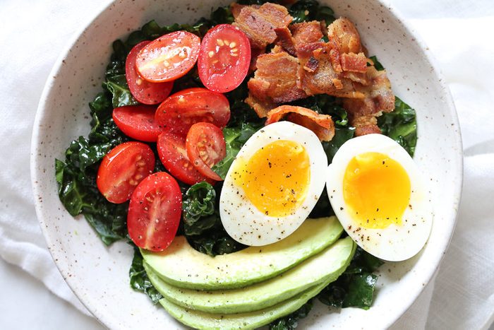 quick and easy breakfast ideas | healthy breakfast | BLT bowl