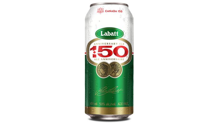 Canadiana Labatt 150, can of the beer