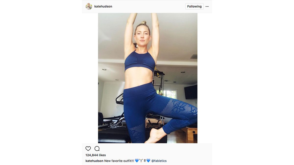 Kate Hudson's Secret To Staying Fit – Like All The Time!