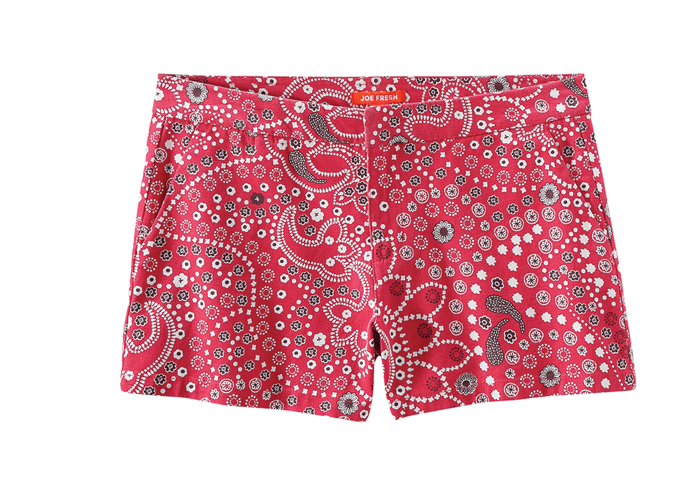 Canada Day style_ shorts