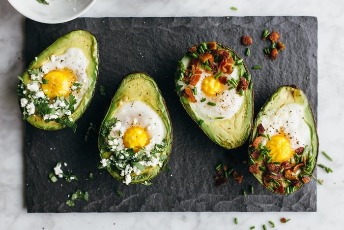 quick and easy breakfast ideas | healthy breakfast | baked avocado