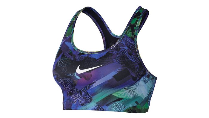 fitness gear summer 2017, a water colour Nike bra