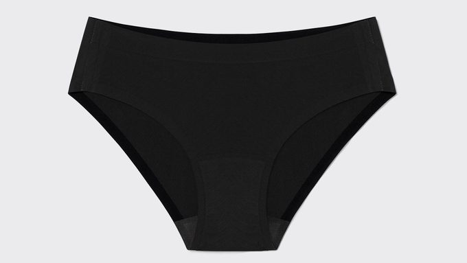 period panties, black bikini period underwear
