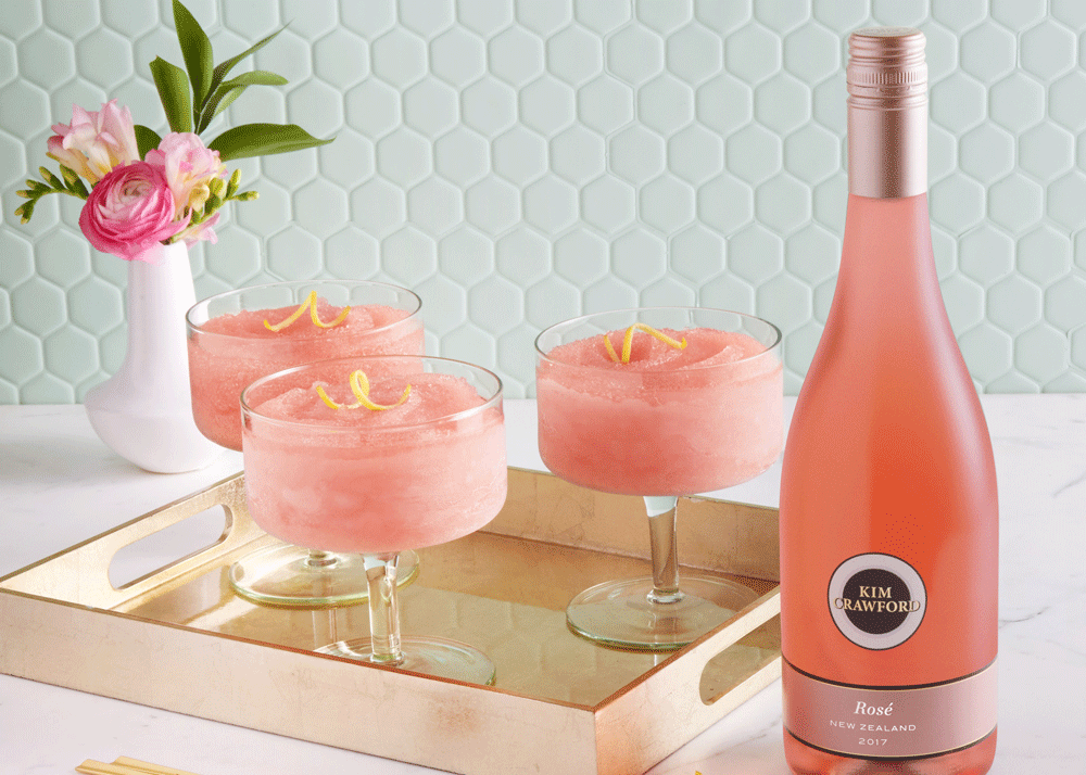 Frozen Rosé Cocktail