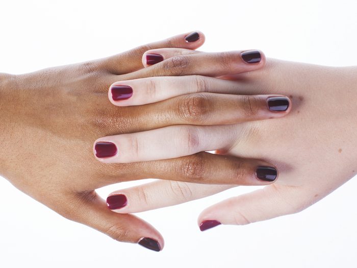 Use softer nail shapes to make your manicure last longer