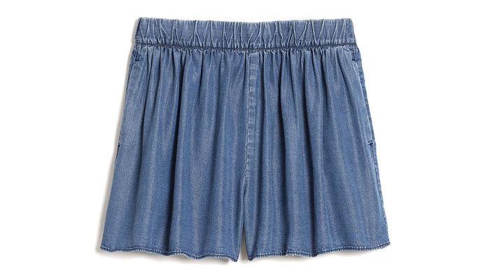 summer blue trends, gap shorts