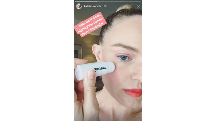 Kate Bosworth beauty routine, Glossier Haloscope