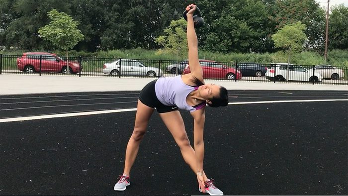 Kettlebell Moves For Abs Windmills