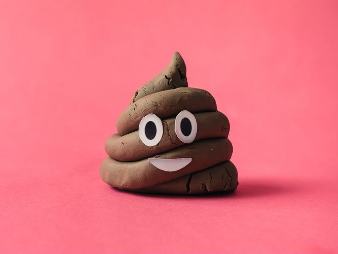 Runner’s Diarrhea, a playdoh poop emoji