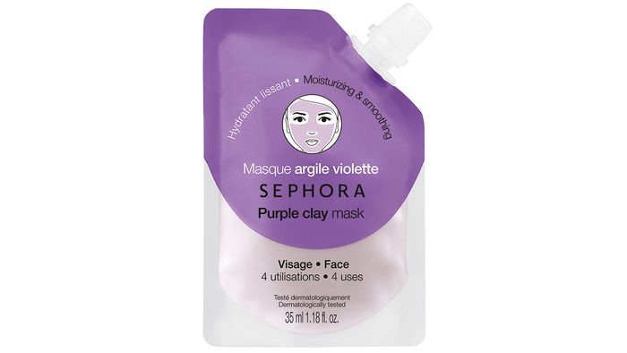 Best mask results, Sephora Purple Clay Mask