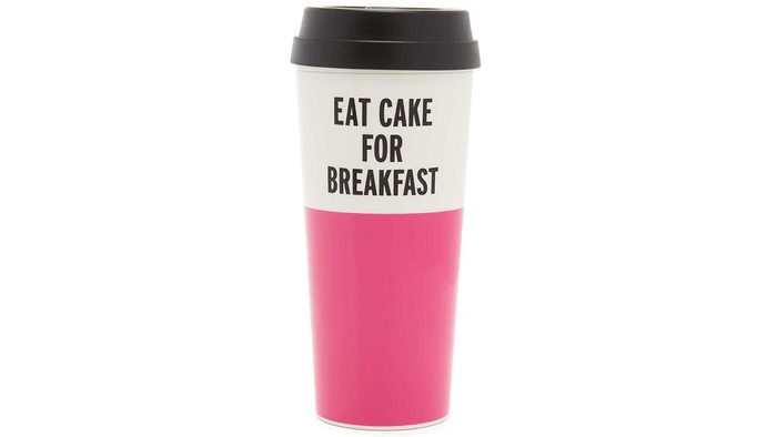 Best birthday gifts, Kate Spade Eat Cake For Breakfast coffee tumblr