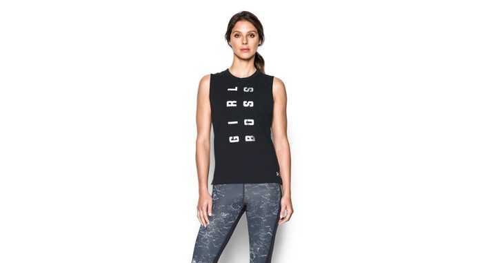 Cyber Monday at The Bay, tank and leggings shown