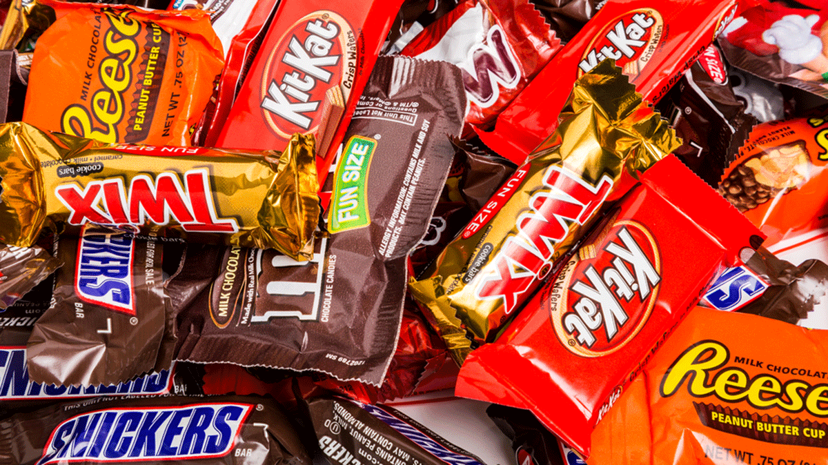 Halloween Diet Tricks, chocolate bars