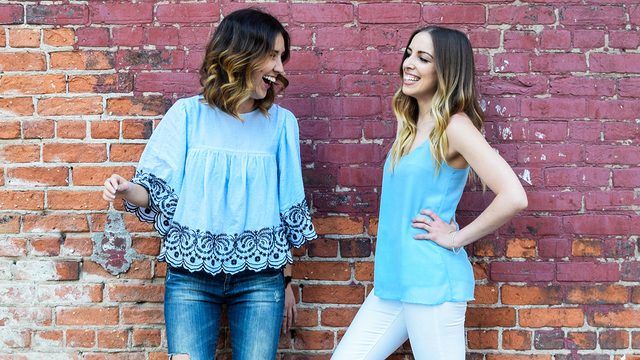 Rachel Hunt and Becka Crowe of Gluten-Free Girlfriends podcast