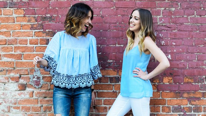 Rachel Hunt and Becka Crowe of Gluten-Free Girlfriends podcast