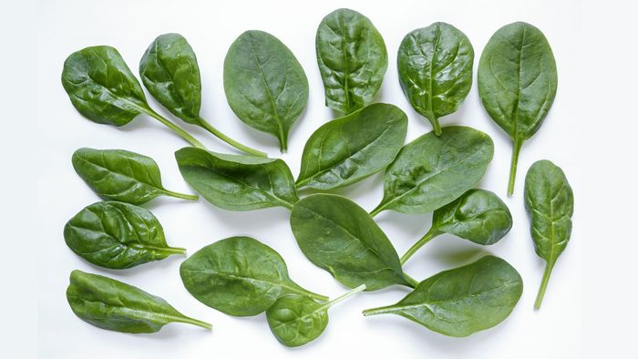 healthiest vegetables spinach