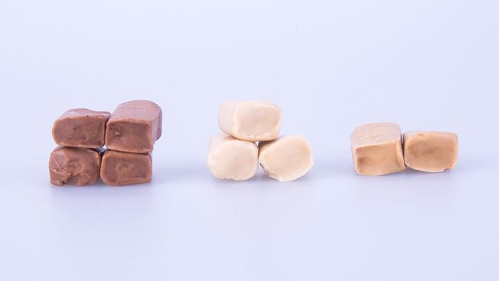 worst halloween candies, chewy caramels