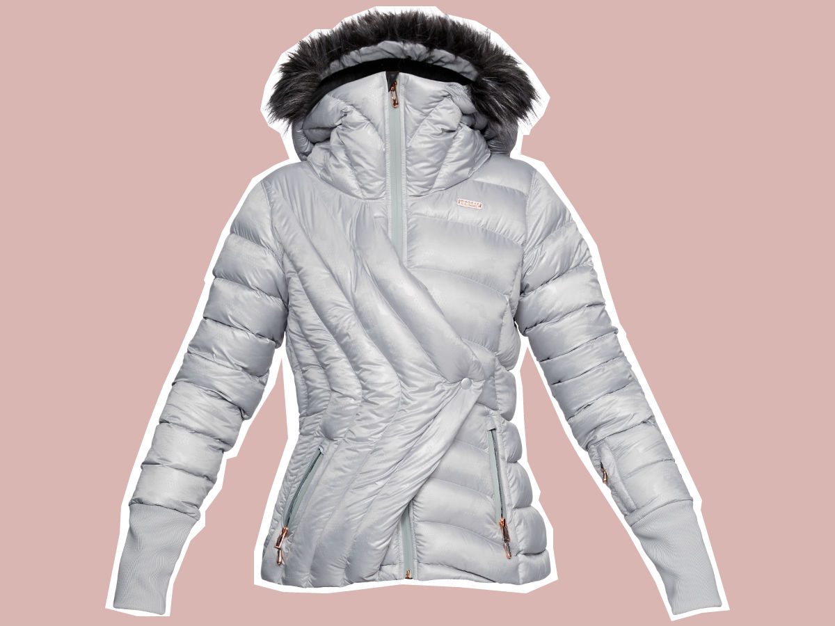 Under Armour Lindsey Vonn LV Louise 800 Fill Down Jacket Snow Ski Medium for sale online 