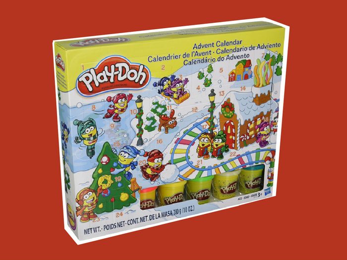 advent calendar 2017 PlayDoh