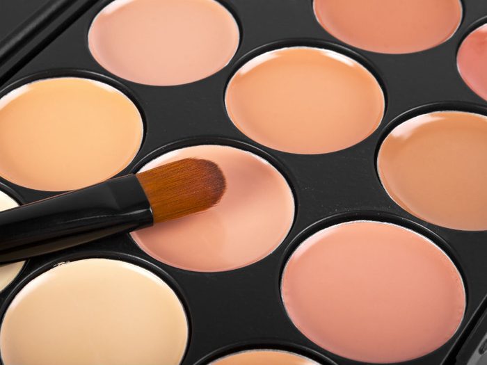 concealer properly You use the wrong shades for your skin tone