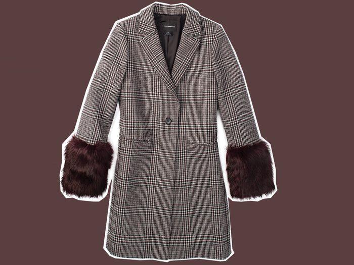 faux fur coat Club Monaco Starella Coat