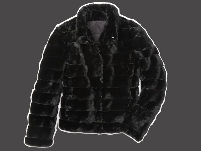 faux vur coat RWandCo Reverisble Faux Fur Jacket
