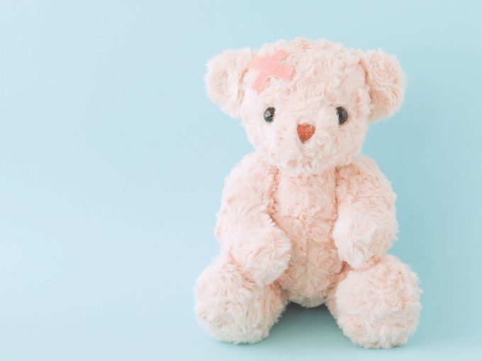 childhood emotional neglect, sad teddy bear