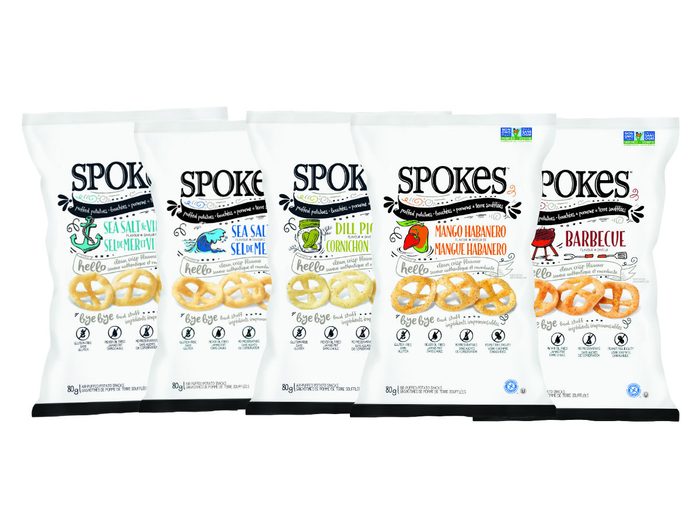 holiday foods Spokes chips