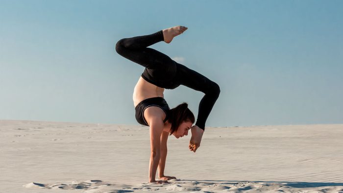 SUP yoga inversions