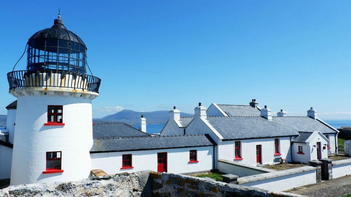 Walking Ireland Clare Island Lighthouse