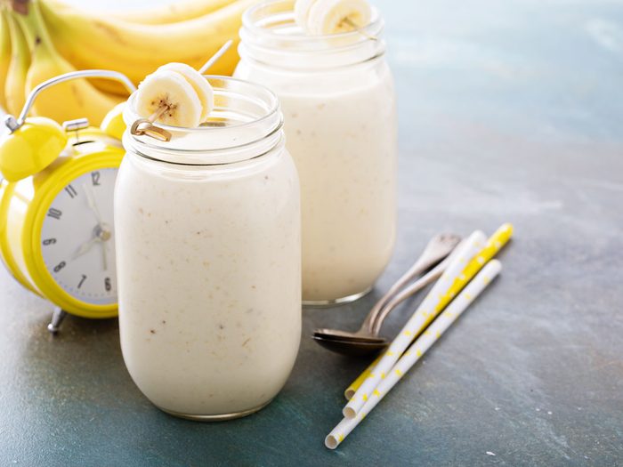 post-workout banana protein smoothie