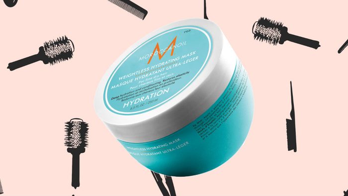 winter hair masks Moroccanoil Weightless Hydrating Mask