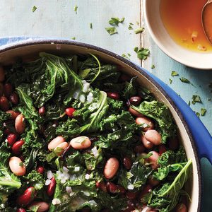 A Tasty Beans, Greens and Butter Side Dish