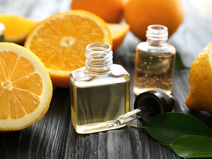 Blackheads, oranges and citrus oils