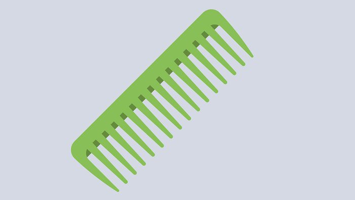 Hair Breakage, wide tooth comb