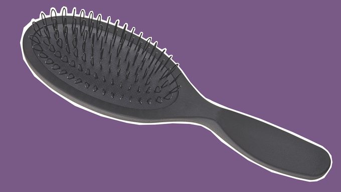 dull hair thinning hair hacks, Aveda pramāsana exfoliating scalp brush