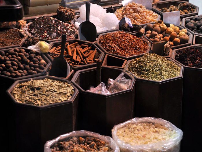 Dubai spice market