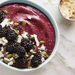 Power Your Morning with this Blackberry Acai Smoothie Bowl