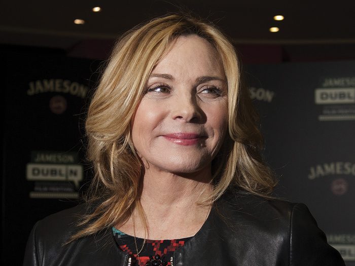 Kim Cattrall and her youthful face