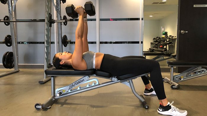 Arms Workout, Jennifer Lau