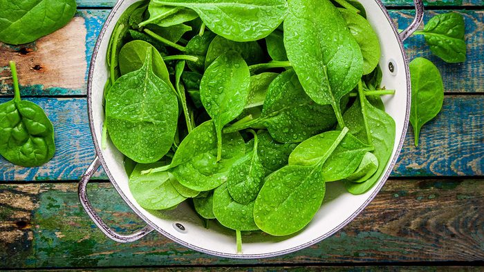 Benefits of Magnesium, spinach