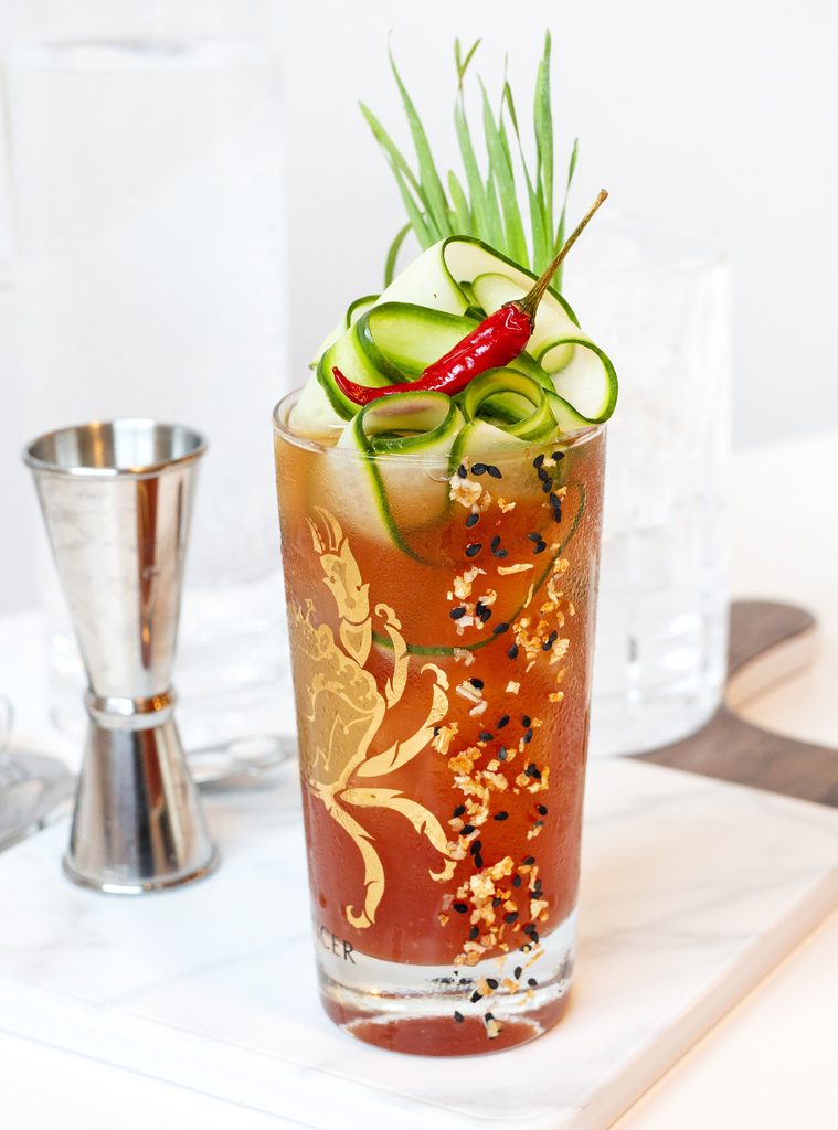 Thai Caesar cocktail recipe