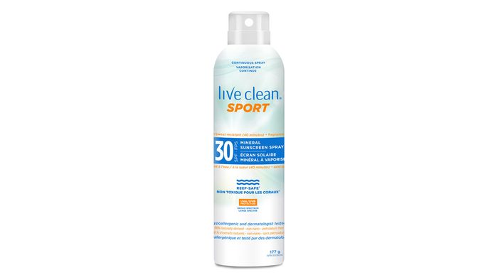 live clean mineral sunscreen
