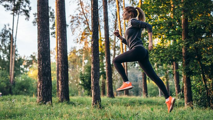 Healthy Joints, woman running